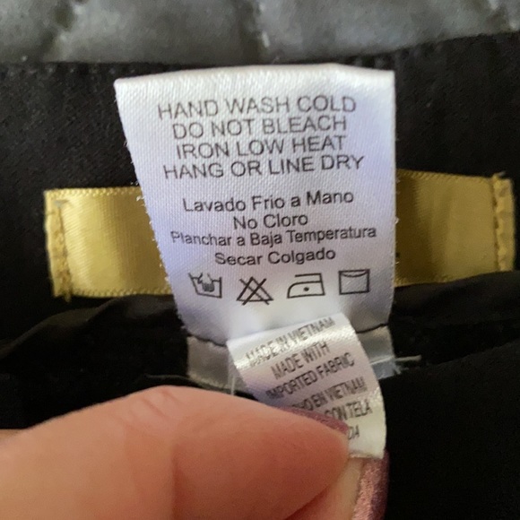 Dazz ankle zip pants black fits like size 8 got from Fashom tag say XL - Picture 12 of 12